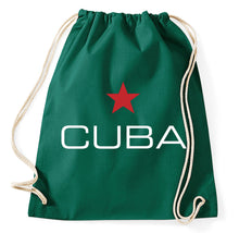 Lade das Bild in den Galerie-Viewer, Styletex23 Turnbeutel Cuba Red Star, Flagge
