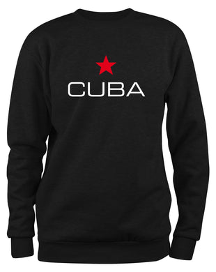 Styletex23 Sweatshirt Cuba Kuba Libre, Flagge, schwarz XXL