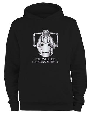 Styletex23 Kapuzenpullover Cybermen You Will Be Upgraded, schwarz XXL