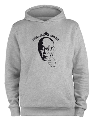 Styletex23 Kapuzenpullover Dalai Lama Tibet Fun, XXL grau