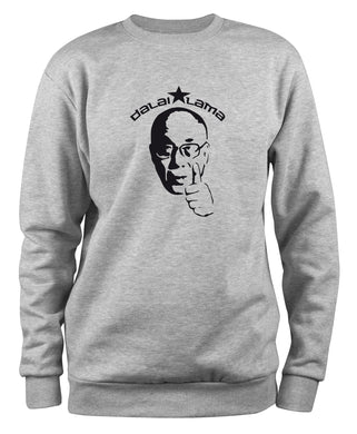 Styletex23 Sweatshirt Dalai Lama Tibet Fun, XXL grau