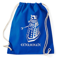 Lade das Bild in den Galerie-Viewer, Styletex23 Turnbeutel Dalek Exterminate Doctor Who
