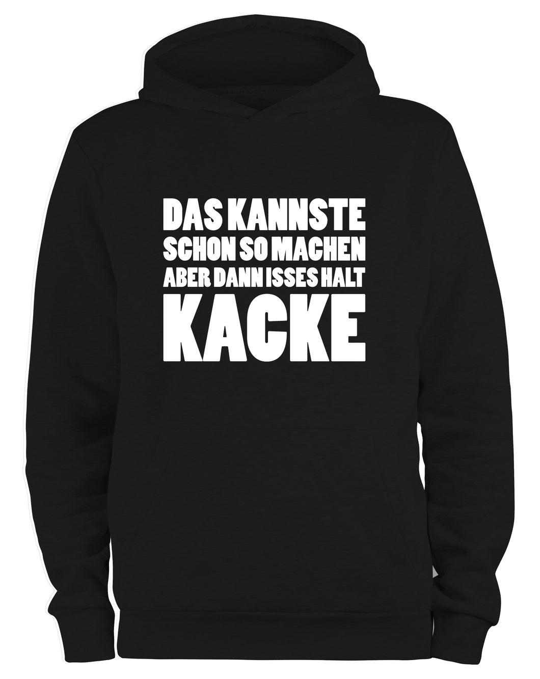 Styletex23 Kapuzenpullover Das kannst du schon so machen, schwarz XXL