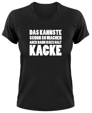 Styletex23 T-Shirt Damen Das kannst du schon so machen Fun