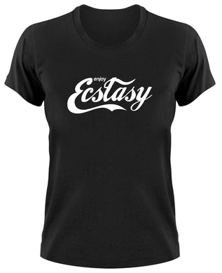 Styletex23 T-Shirt Damen Ecstasy XTC MDMA, Rave Tekno Hardtek