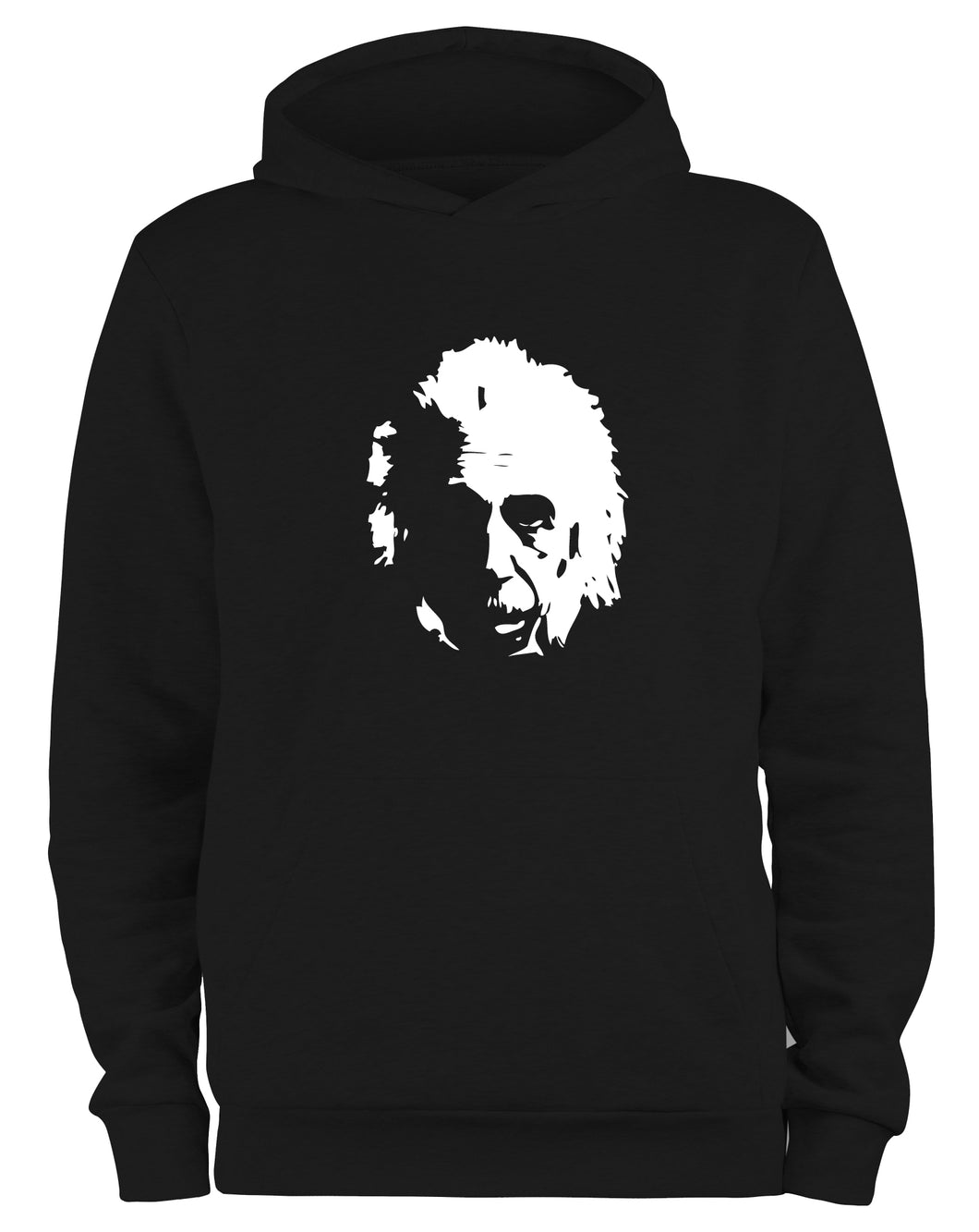 Styletex23 Kapuzenpullover Albert Einstein Kult,, schwarz XXL