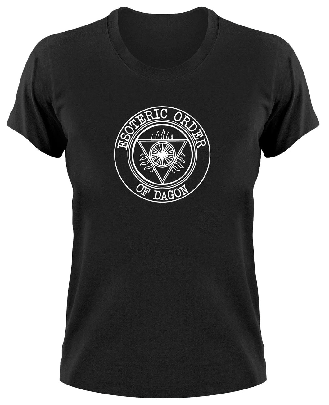 Styletex23 T-Shirt Damen Esoteric Order Of Dagon Symbol Logo, HP Lovecraft