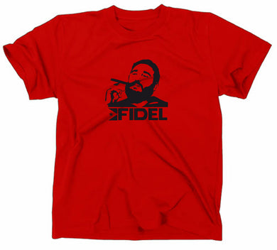 Styletex23 T-Shirt Herren Fidel Castro Kuba, rot, XXL