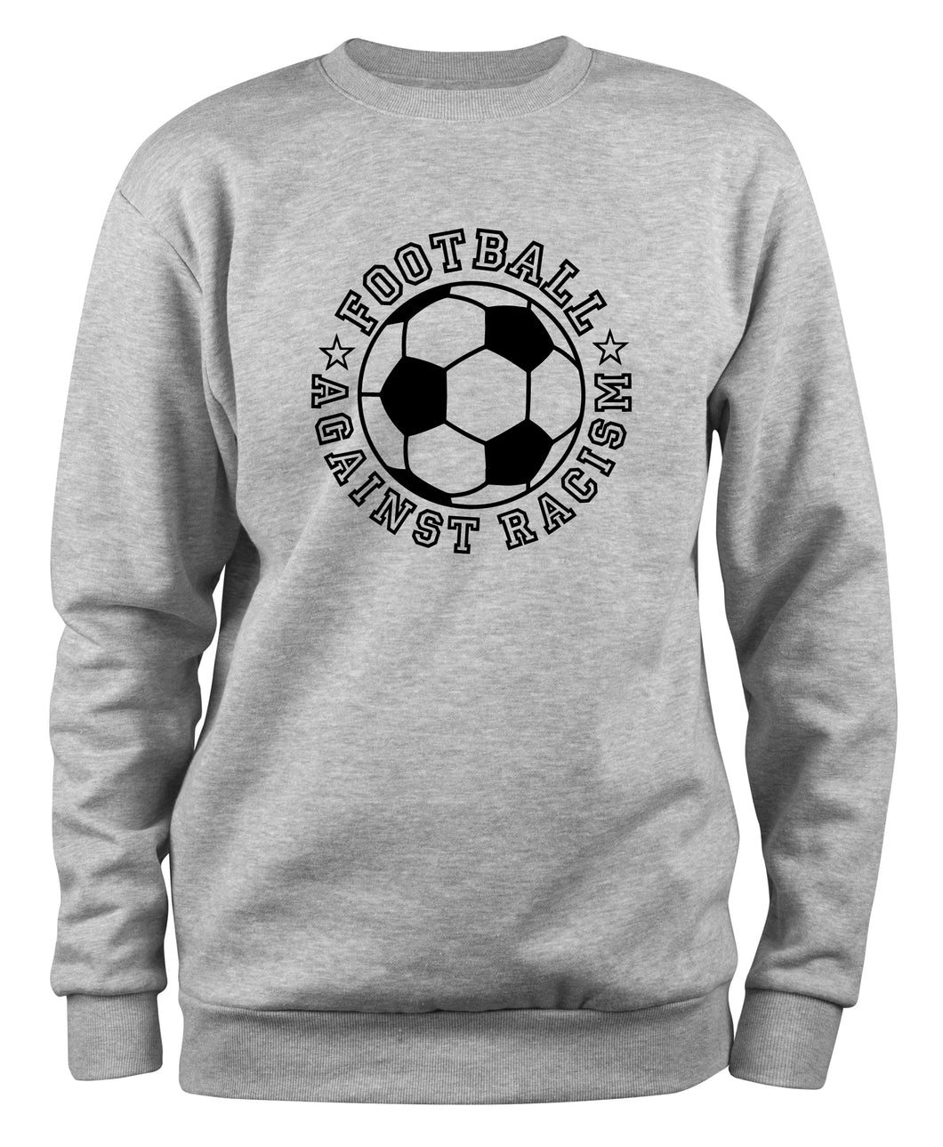 Styletex23 Sweatshirt Football Against Racism, XXL grau