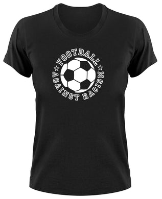 Styletex23 T-Shirt Damen Football Against Racism