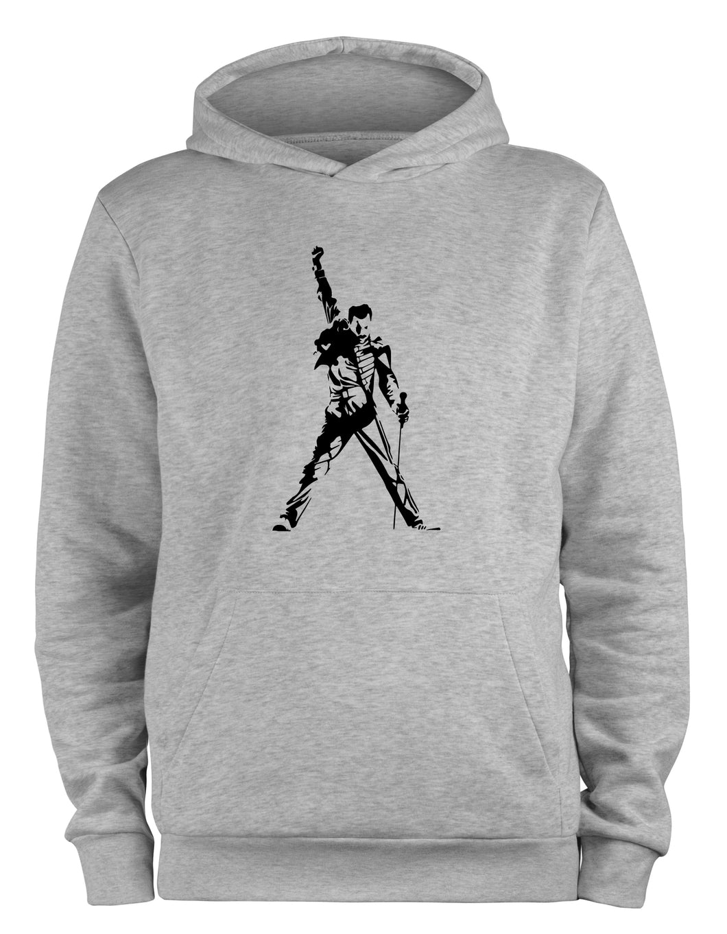 Styletex23 Kapuzenpullover Freddie Fan, XXL grau