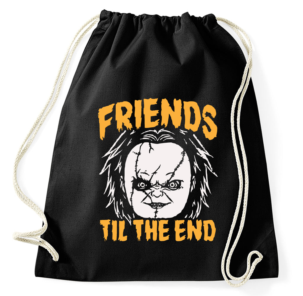 Friends Til The End Fan Turnbeutel Sportbeutel Gym Bag, schwarz