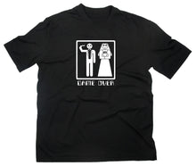 Lade das Bild in den Galerie-Viewer, Styletex23 T-Shirt Herren Game Over Verheiratet Hochzeit, schwarz, XXL
