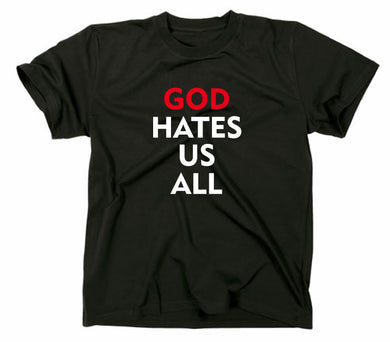 Styletex23 T-Shirt Herren Californication God Hates Us All, schwarz, XXL