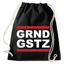 Lade das Bild in den Galerie-Viewer, Grundgesetz GGSTZ Turnbeutel Sportbeutel Gym Bag, schwarz
