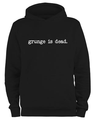 Styletex23 Kapuzenpullover Grunge is Dead, schwarz XXL