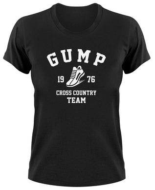 Styletex23 T-Shirt Damen Forrest Gump Cross Country Team, Marathon