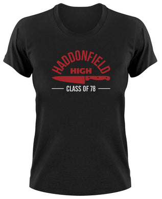 Styletex23 T-Shirt Damen Haddonfield High School Halloween