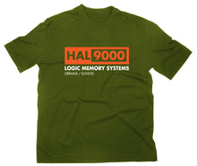 Lade das Bild in den Galerie-Viewer, Styletex23 T-Shirt Herren HAL 9000 Computer Logo, oliv, XXL
