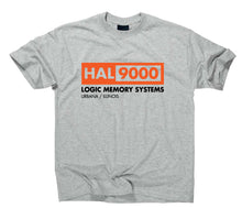 Lade das Bild in den Galerie-Viewer, Styletex23 T-Shirt Herren HAL 9000 Computer Logo, sport grey, XXL
