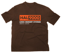 Lade das Bild in den Galerie-Viewer, Styletex23 T-Shirt Herren HAL 9000 Computer Logo, braun, XXL
