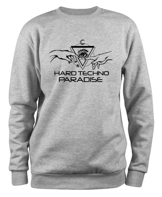 Styletex23 Sweatshirt Hard Techno Paradise Logo, XXL grau