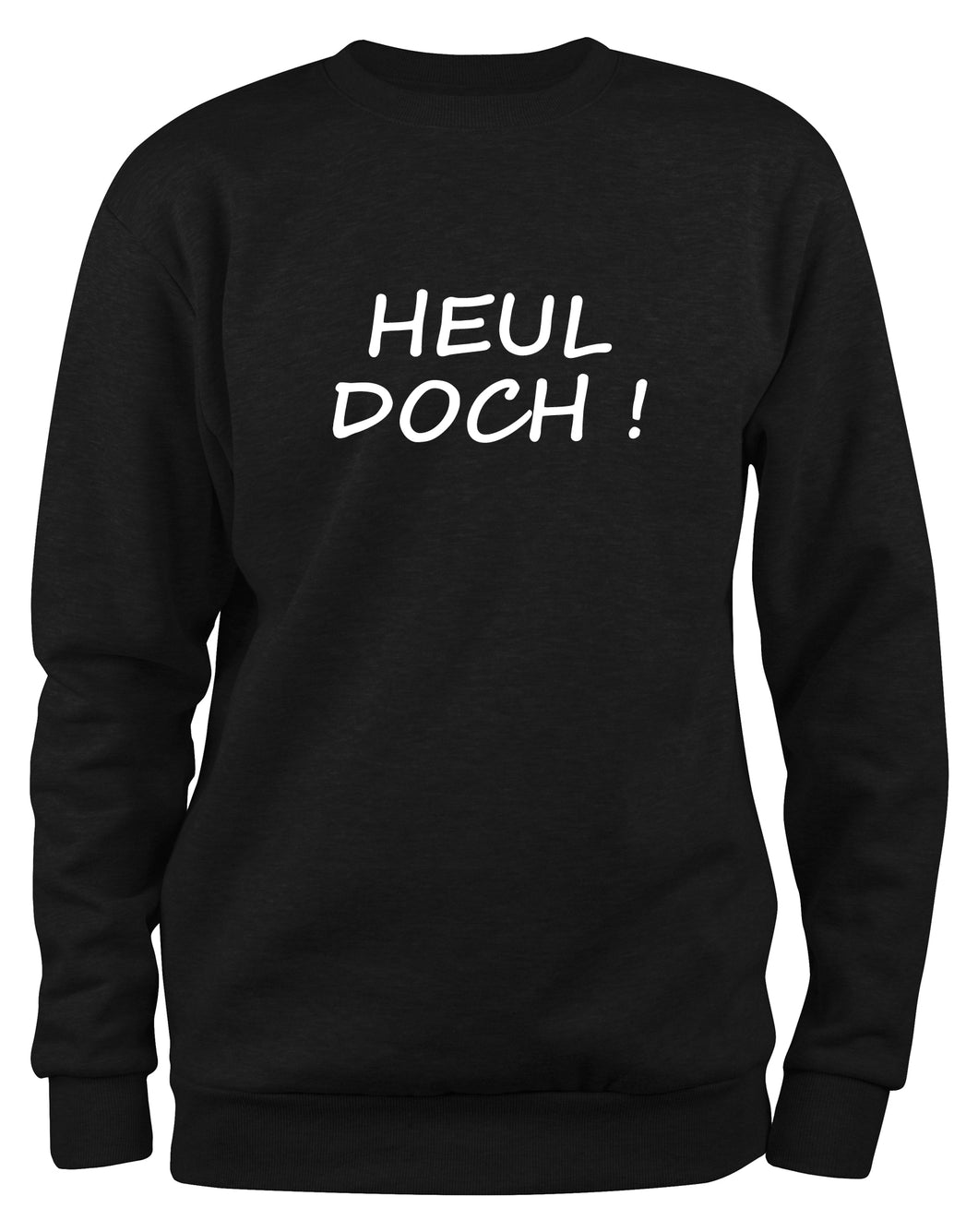 Styletex23 Sweatshirt Heul doch, schwarz XXL