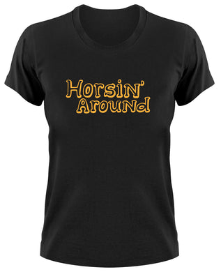 Styletex23 T-Shirt Damen Horsin Around, Bojack