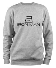 Lade das Bild in den Galerie-Viewer, Styletex23 Sweatshirt Iron Man Fun, XXL grau
