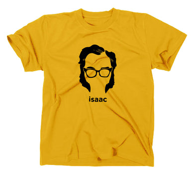 Styletex23 T-Shirt Herren Isaac Asimov, gelb, XXL