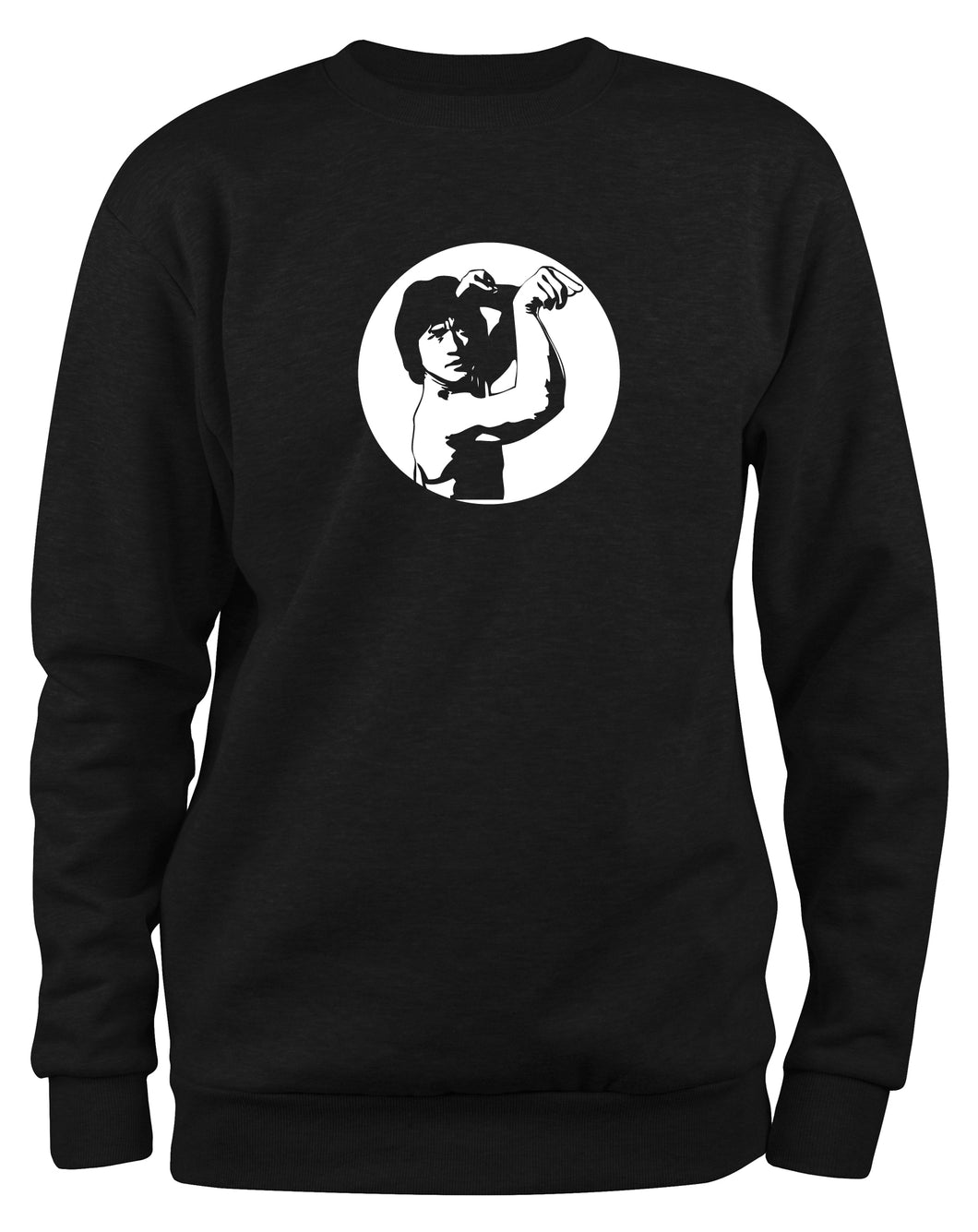 Styletex23 Sweatshirt Jackie Chan, schwarz XXL