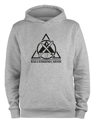Styletex23 Kapuzenpullover Kalima Eskrima Arnis Logo, XXL grau