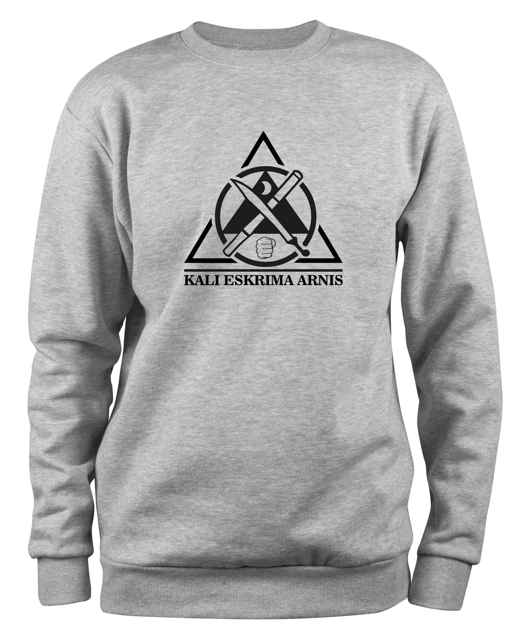 Styletex23 Sweatshirt Kalima Eskrima Arnis Logo, XXL grau