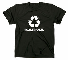 Lade das Bild in den Galerie-Viewer, Styletex23 T-Shirt Herren Karma Recyling Symbol, schwarz, XXL
