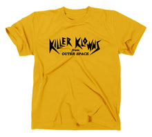 Lade das Bild in den Galerie-Viewer, Styletex23 T-Shirt Herren Killer Klowns From Outer Space, Kult, gelb, XXL
