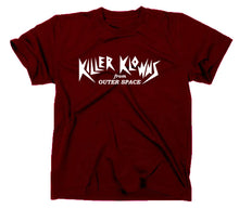 Lade das Bild in den Galerie-Viewer, Styletex23 T-Shirt Herren Killer Klowns From Outer Space, Kult, maroon, XXL
