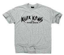 Lade das Bild in den Galerie-Viewer, Styletex23 T-Shirt Herren Killer Klowns From Outer Space, Kult, sport grey, XXL
