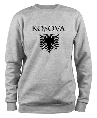 Styletex23 Sweatshirt Kosovo Flagge, XXL grau