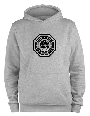 Styletex23 Kapuzenpullover Lost Station 3 Dharma Initiative, XXL grau