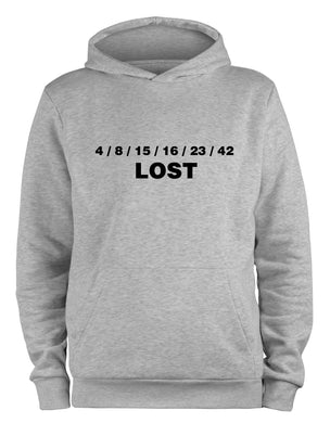 Styletex23 Kapuzenpullover Lost Zahlen, Dharma Initiative, XXL grau