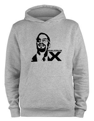 Styletex23 Kapuzenpullover Malcolm X, XXL grau