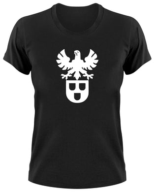 Styletex23 T-Shirt Damen Maler Lackierer Handwerk Zunft Logo Zeichen Wappen