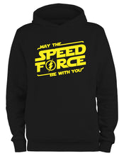 Lade das Bild in den Galerie-Viewer, Styletex23 Kapuzenpullover May The Speed Force Be With You Fun, schwarz XXL
