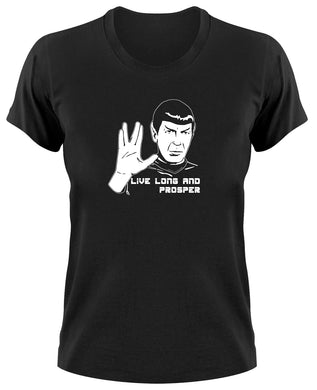 Styletex23 T-Shirt Damen #2 Mr Spock Star Trek Leonard Nimoy
