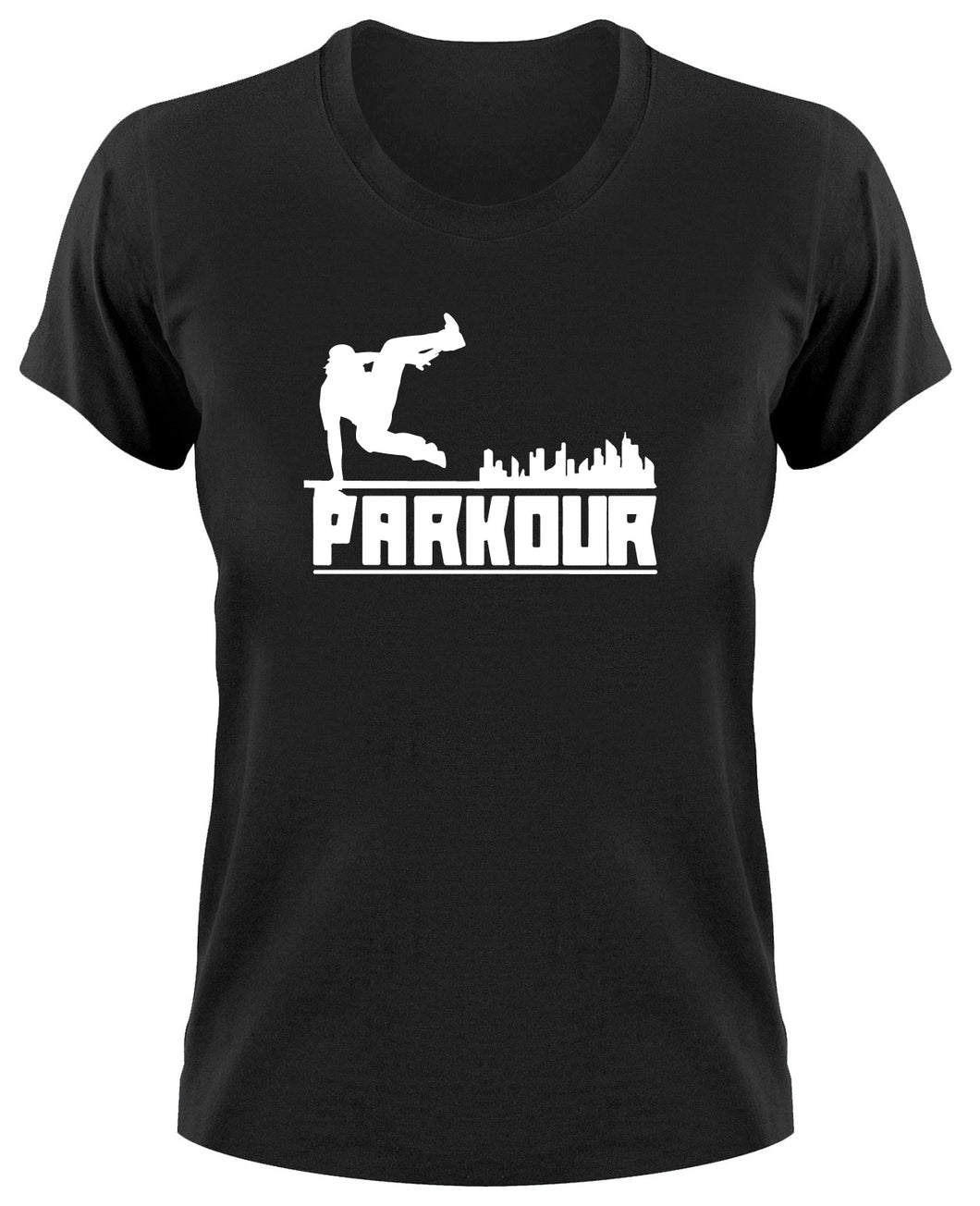 Styletex23 T-Shirt Damen Parkour Akrobatik Logo