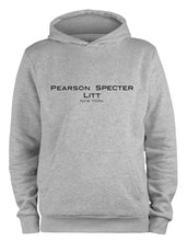 Lade das Bild in den Galerie-Viewer, Styletex23 Kapuzenpullover Pearson Specter Litt Suits Fan Logo, XXL grau
