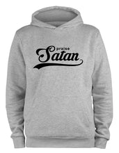 Lade das Bild in den Galerie-Viewer, Styletex23 Kapuzenpullover Praise Satan Fun, XXL grau
