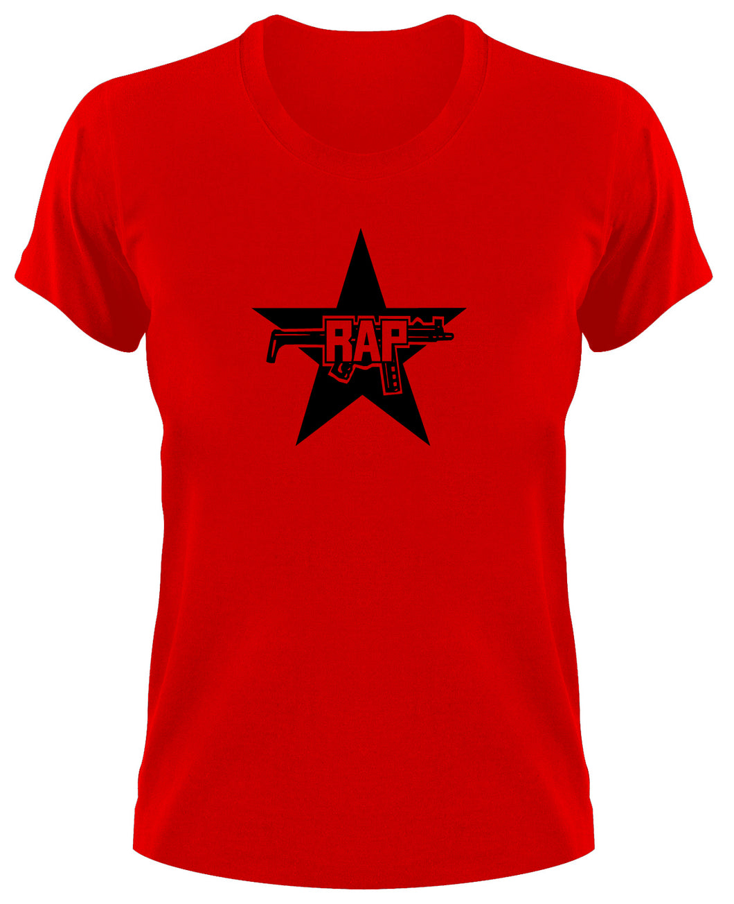 Styletex23 T-Shirt Damen Rap Fun Logo, Hip Hop Punk