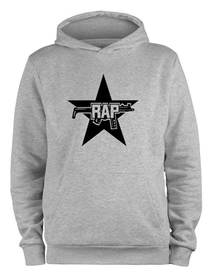 Styletex23 Kapuzenpullover Rap Logo, XXL grau