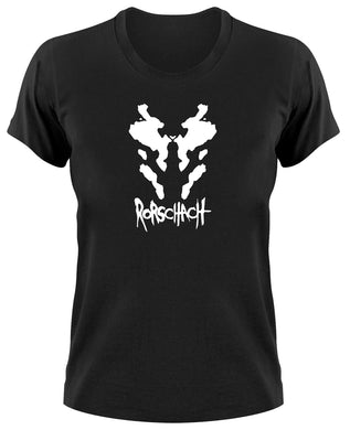 Styletex23 T-Shirt Damen Rorschach Maske Kult